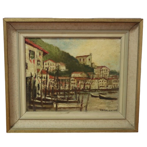 36 - 1961 - Artist - Morgan A. Thornley - Original Oil on Canvas - Carried Out Whilst on a Tour of Spanis... 