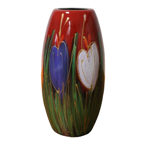 66 - Anita Harris Tulip Vase with Gold Coloured Signature - 18.5cm