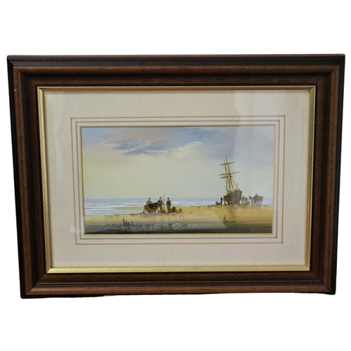 99 - Original - Signed - Ken Hammond Oil Painting - Framed & Glazed - 43cm x 33cm