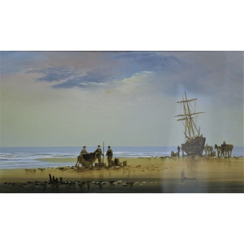 99 - Original - Signed - Ken Hammond Oil Painting - Framed & Glazed - 43cm x 33cm