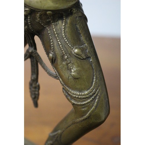 26 - Vintage Possibly Antique Large and Heavy Tibetan Brass/Bronze Sarva Buddha Dakini Statue 43cm - Supe... 