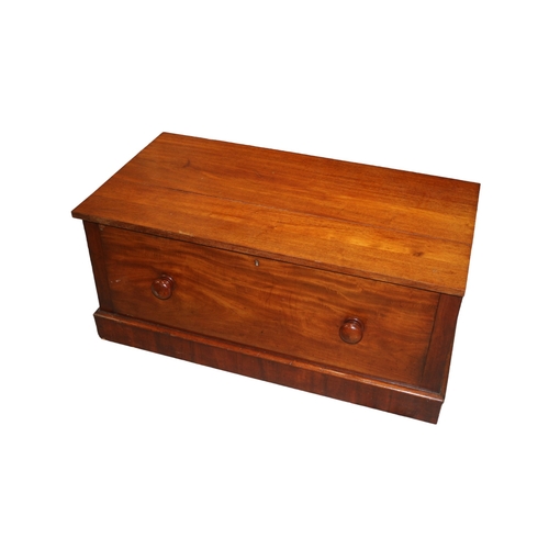 24 - End of Bed Mahogany Linen Storage Drawer - 108 x 57cm