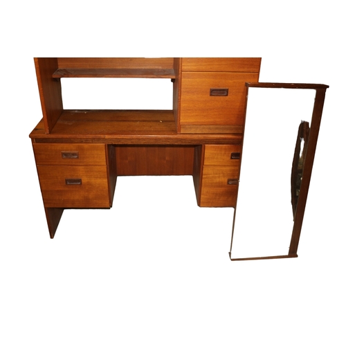 27 - Very Nice Selection of Mid Century Meredew Furniture including Pair of Matching Drawer Units Desk, D... 