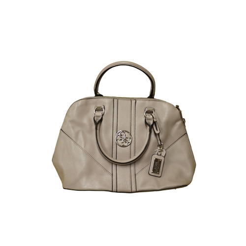 55 - Brand New Guess Handbag with Dust Cover in Beige with Shoulder Strap and Carry Handles