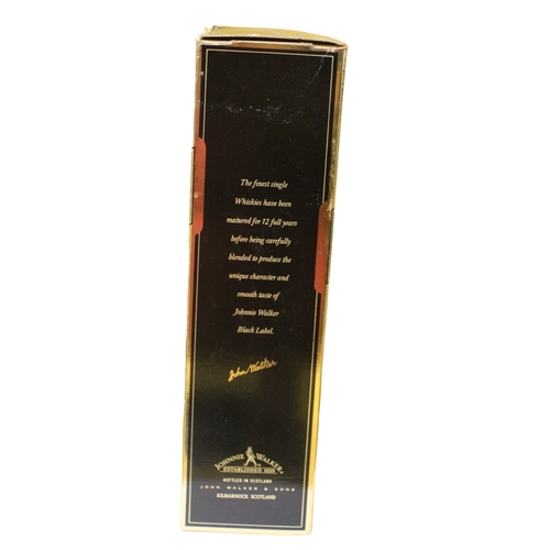 94 - Sealed and Unopened Bottle of Johnnie Walker Extra Special Black Label 12 Year Old Whisky - 1980/90'... 