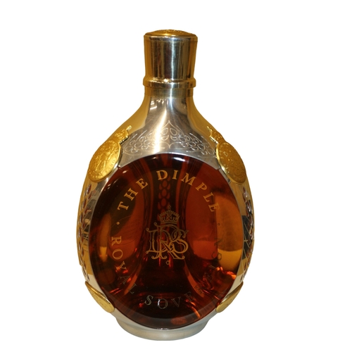 96 - Sealed and Unopened Cased Bottle of Dimple Royal Sovereign 21 Year Old Whisky with Certificate of Ow... 