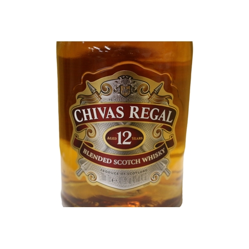 100 - Sealed and Unopened Bottle of Chivas Regal 12 Year Old Blended Scotch Whisky