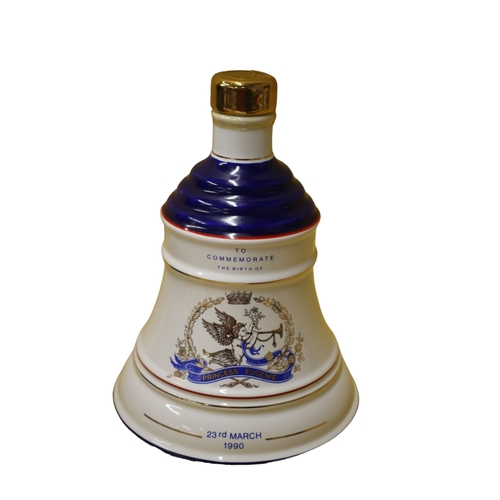 48 - Sealed and Full Bells Whisky in Wade Decanter to Commemorate the Birth of Princess Eugenie 1990