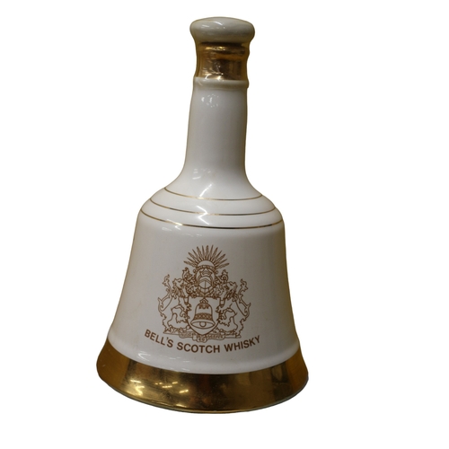 52 - Sealed and Full Bells Whisky in Wade Decanter to Commemorate the Birth of Prince William 1982