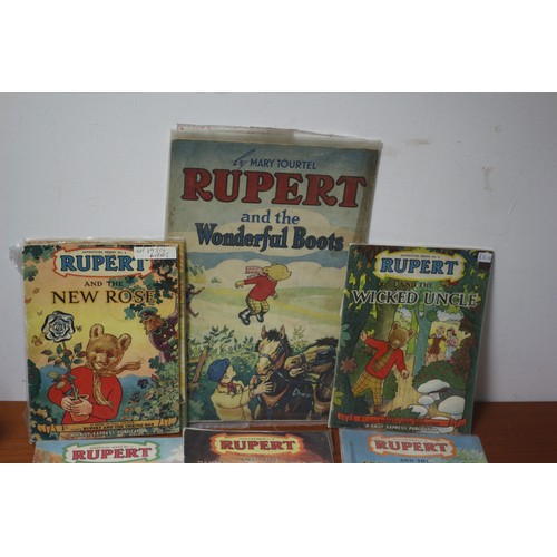 78 - Nice Selection of Vintage Rupert Bear Comic and Annuals