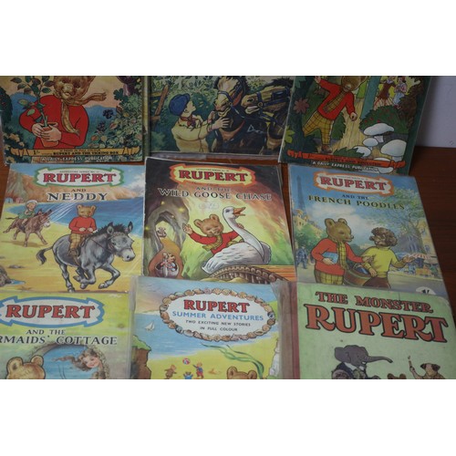 78 - Nice Selection of Vintage Rupert Bear Comic and Annuals