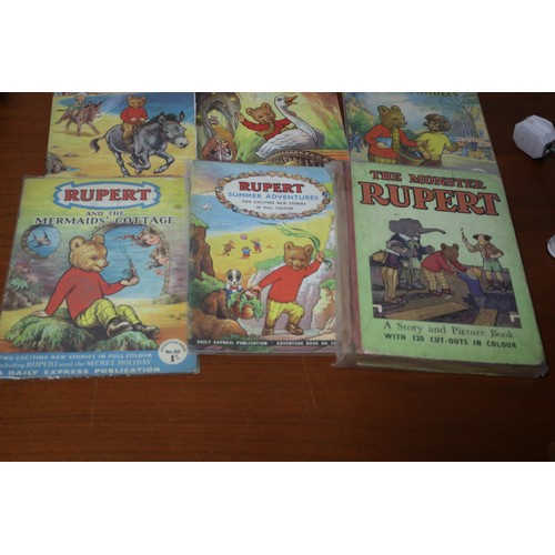 78 - Nice Selection of Vintage Rupert Bear Comic and Annuals