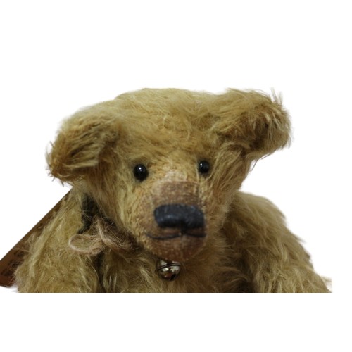 93 - Old - Possibly Antique - Russian Made Mohair Bear with Hump Back