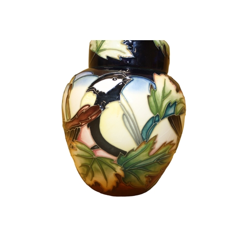 29 - Moorcroft ‘Ingleswood’ Ginger Jar, 15cm Tall, Some Crazing, 1st Quality by Phillip Gibson