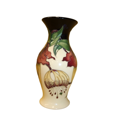 31 - Moorcroft Anna Lily Vase - 20cm Tall - 1st Quality - 1998