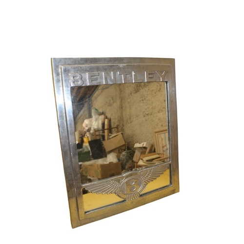 98 - Metal Bentley Mirror, 50 x 60 cm