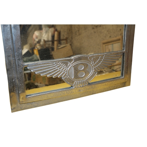 98 - Metal Bentley Mirror, 50 x 60 cm