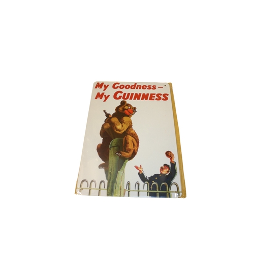 112 - Big Guinness Toucan with 2 Guinness Tin Signs, 59cm High