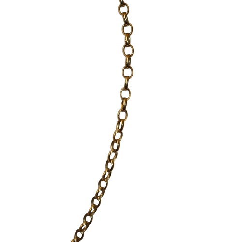 160 - 375 Gold Belcher Chain, Total Length 47cm, 14.2 Gram