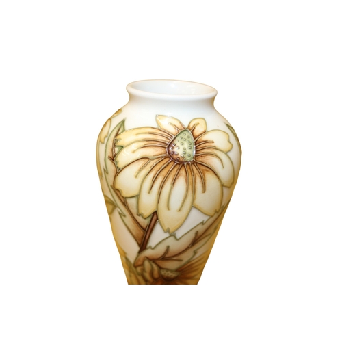 11 - Moorcroft ‘Rudbeckia’ Vase 1996, 20cm Tall, Moorcroft Collectables Club Marks to Base, 1st Quality