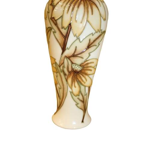 11 - Moorcroft ‘Rudbeckia’ Vase 1996, 20cm Tall, Moorcroft Collectables Club Marks to Base, 1st Quality