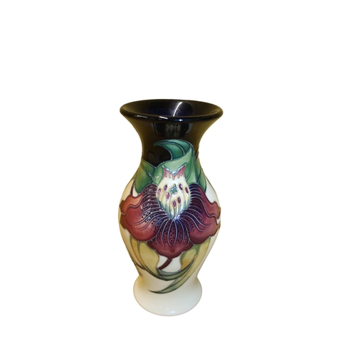 15 - Moorcroft Anna Lily Vase - 20cm Tall - 1st Quality - 1998