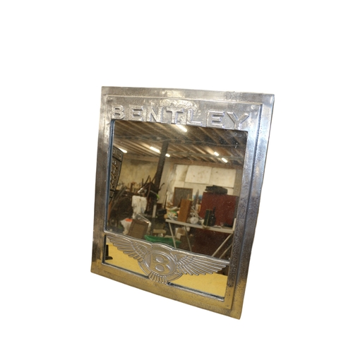 69 - Metal Bentley Mirror, 50 x 60 cm