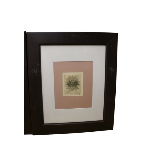 105 - 2 Framed (1 Limited Edition) Signed Leaf Pictures, 63.5 x 53.5 cm