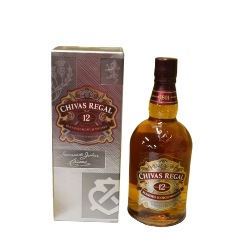 134 - Sealed and Unopened Bottle of Chivas Regal 12 Year Old Blended Scotch Whisky