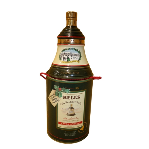 175 - Sealed and Full 8 Year Old Bells Whisky Extra Special Limited Edition in Wade Decanter to Celebrate ... 