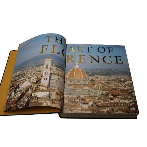 180 - Double Edition of The Art of Florence in Slip Case by Artabras Publishing - Lovely Condition