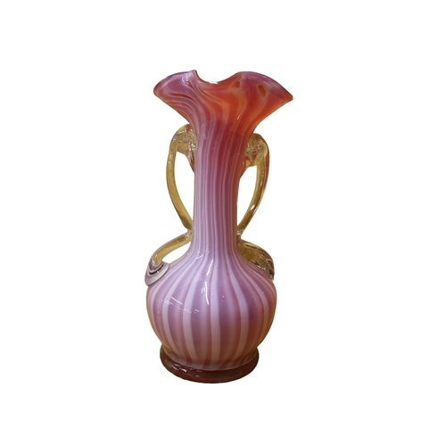 61 - Large Selection of Coloured Glass Including Makers Such as Mdina, Langham & Murano Tallest is 23... 