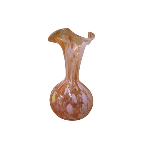 61 - Large Selection of Coloured Glass Including Makers Such as Mdina, Langham & Murano Tallest is 23... 