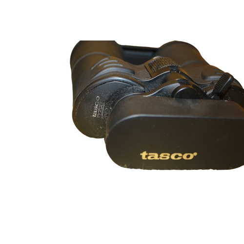 69 - Tasco Binoculars in Case with Anti-Glare Lens. Very Good Magnification.