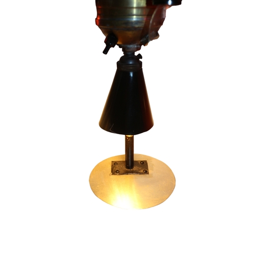 70 - Retro Space Rocket Design Lamp on Launch Pad Base - Flickering Bulbs for Effect. Fully Working