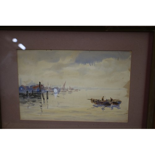 139 - Very Nice Selection of 6 Watercolour Paintings, all Nautical Scenes - all Framed and Glazed - Larges... 