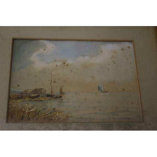 139 - Very Nice Selection of 6 Watercolour Paintings, all Nautical Scenes - all Framed and Glazed - Larges... 