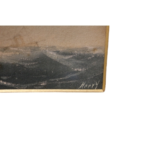 237 - Superb Late 19th / Early 20th Century Nautical Watercolour Painting by Heery - Framed and Glazed - 4... 