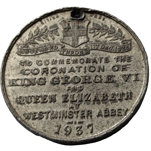 4 - Numismatics / Medal Collectors - 1937 George VI & Elizabeth Coronation at Westminster Abbey