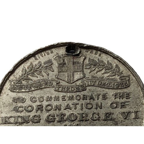 4 - Numismatics / Medal Collectors - 1937 George VI & Elizabeth Coronation at Westminster Abbey