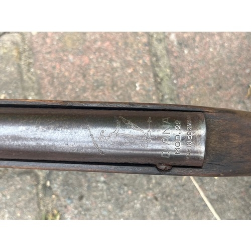 29 - Diana Mod 22 Air Rifle, Made in Germany working