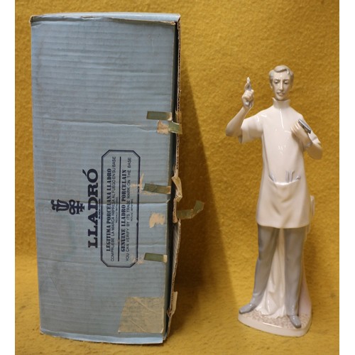 46 - Lladro Boxed and Mint 'Dentist' Figurine, 36cm Tall, 4762