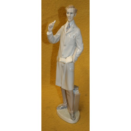 47 - Lladro Boxed and Mint 'Teacher' Figurine, 35cm Tall, 4801