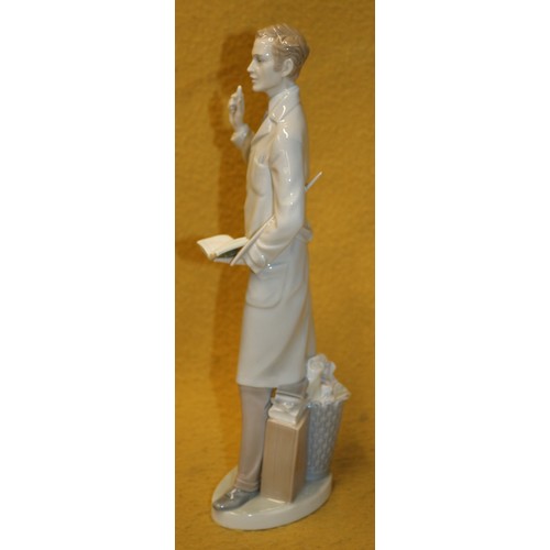 47 - Lladro Boxed and Mint 'Teacher' Figurine, 35cm Tall, 4801