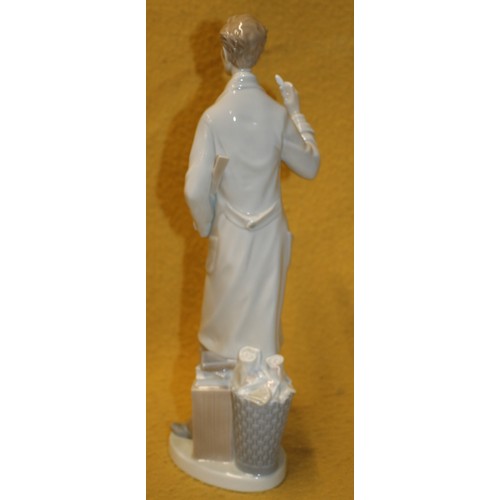 47 - Lladro Boxed and Mint 'Teacher' Figurine, 35cm Tall, 4801