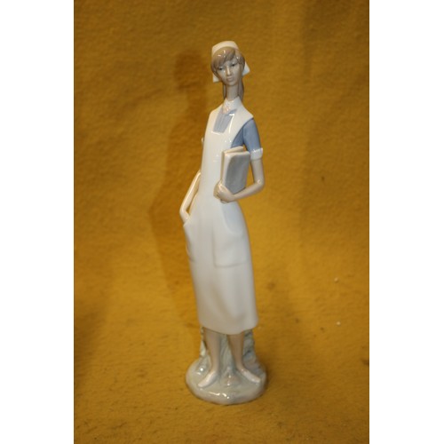 50 - Lladro Boxed and Mint 'Nurse' Figurine, 36cm Tall, 4603