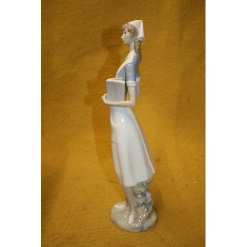 50 - Lladro Boxed and Mint 'Nurse' Figurine, 36cm Tall, 4603