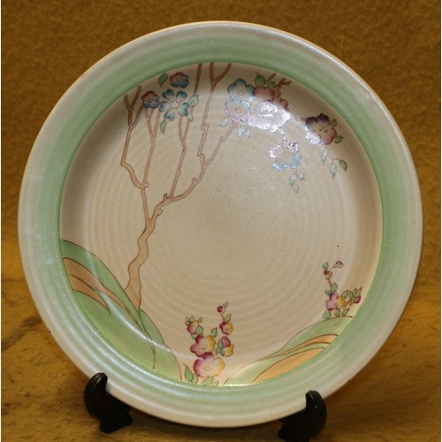 86 - Clarice Cliff 'Chippendale' Plate, 25cm Diameter, Newport Pottery