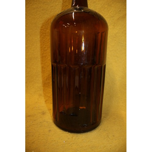 102 - Large Poison Bottle, 33cm Tall