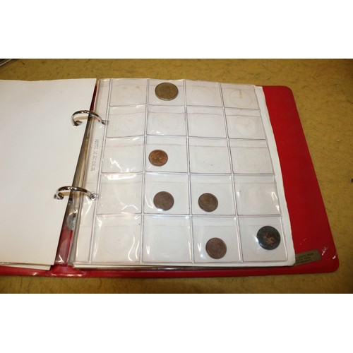 110 - 2 Coin Collectors Albums including Contents, Pennies from 1862 Onwards